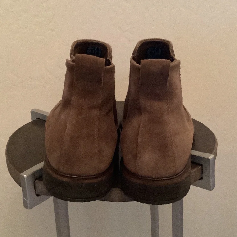 ECCO VITRUS Men's Brown Suede Chelsea Boots SZ 13